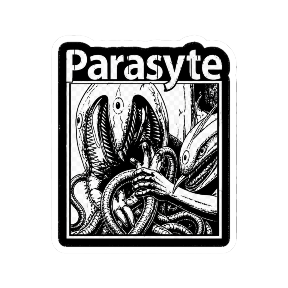 Parasyte - (trend-blitz) Sticker - alternate angle 3, merchandise